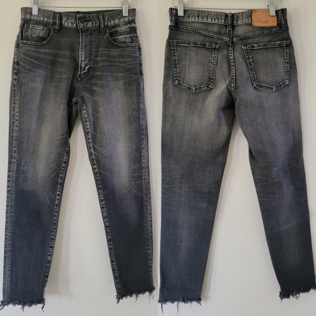 Moussy Vintage Mid Rise Straight Leg Jeans 27.